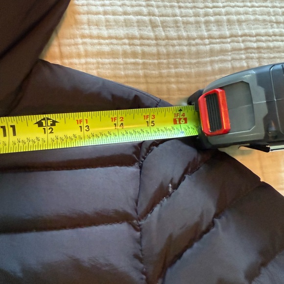 Moncler Brown Down Puffer Jacket with White Label - Picture 8 of 10